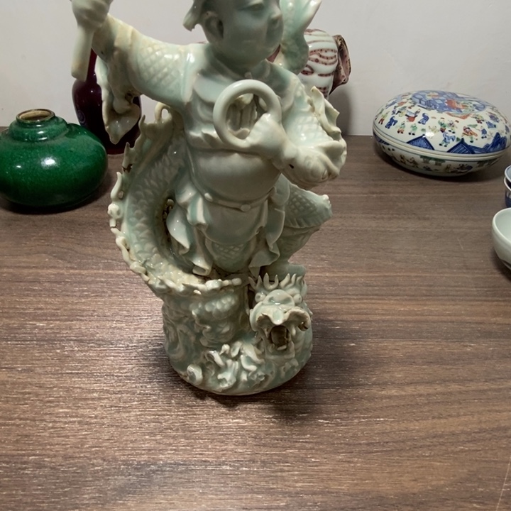 马***藏陶摆件景德镇陶瓷艺术品