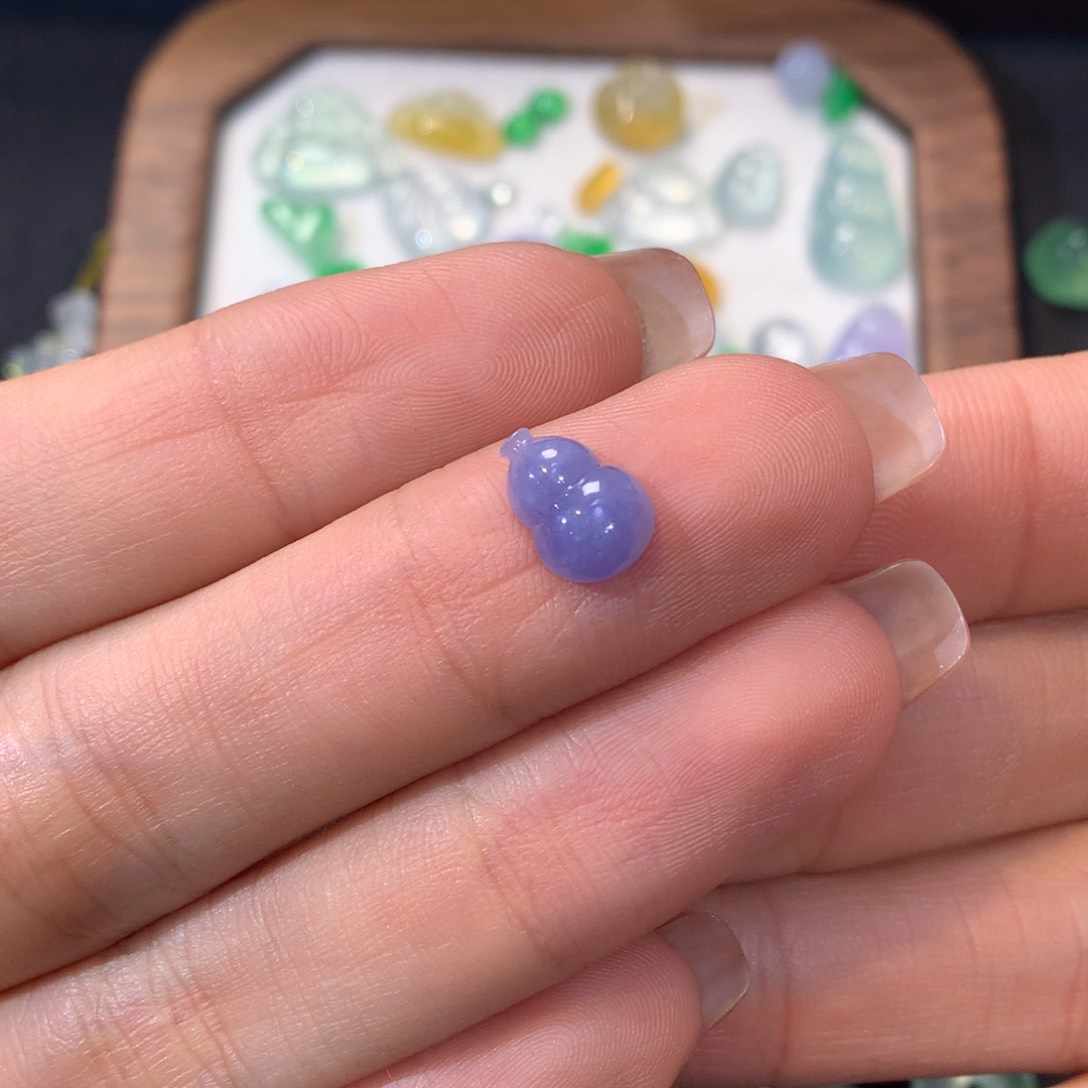 翡翠吊坠(不含链)未镶嵌翡翠葫芦