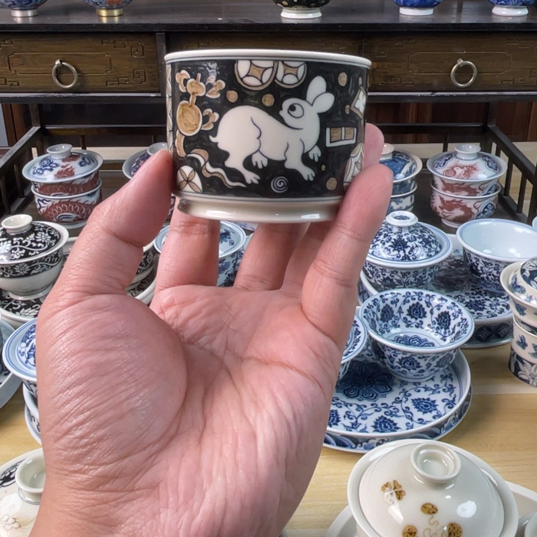 景德镇手工手绘茶具