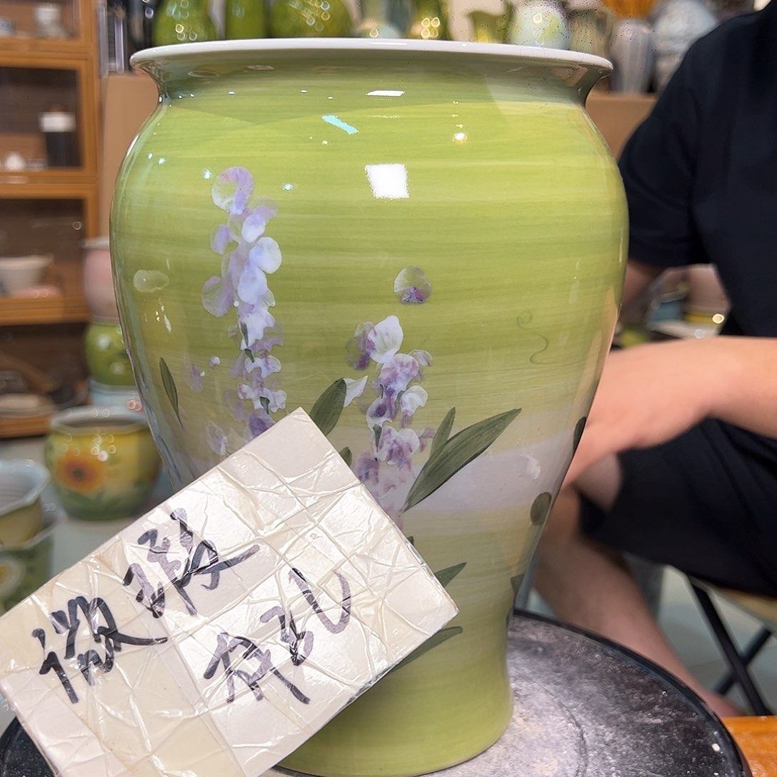 景德镇陶瓷花盆微瑕12