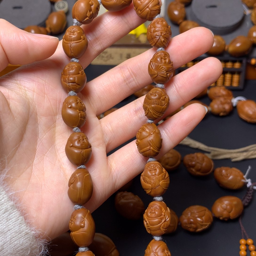 橄榄核手串/手链和气生财