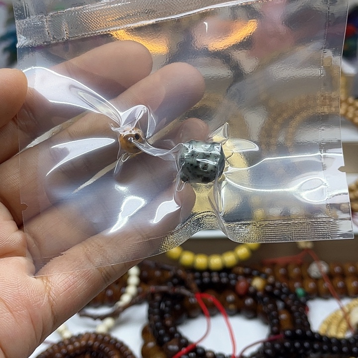 星月菩提手串不*叔哪吒