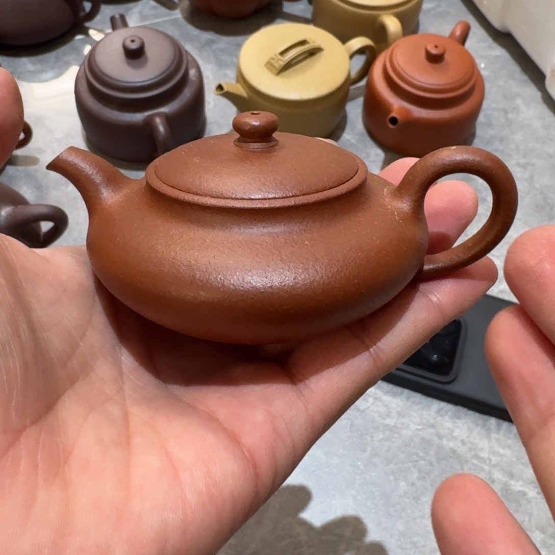 紫砂茶壶我是你的小可爱啊