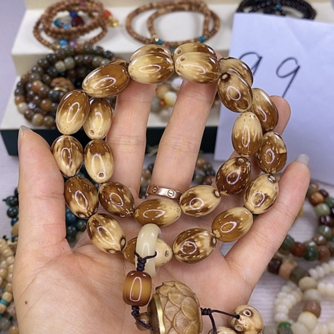 【闪购商品】千眼菩提吊坠手串