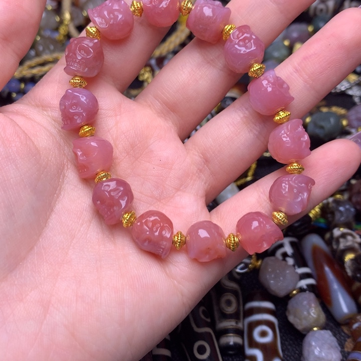 玛瑙/玉髓未镶嵌发一条