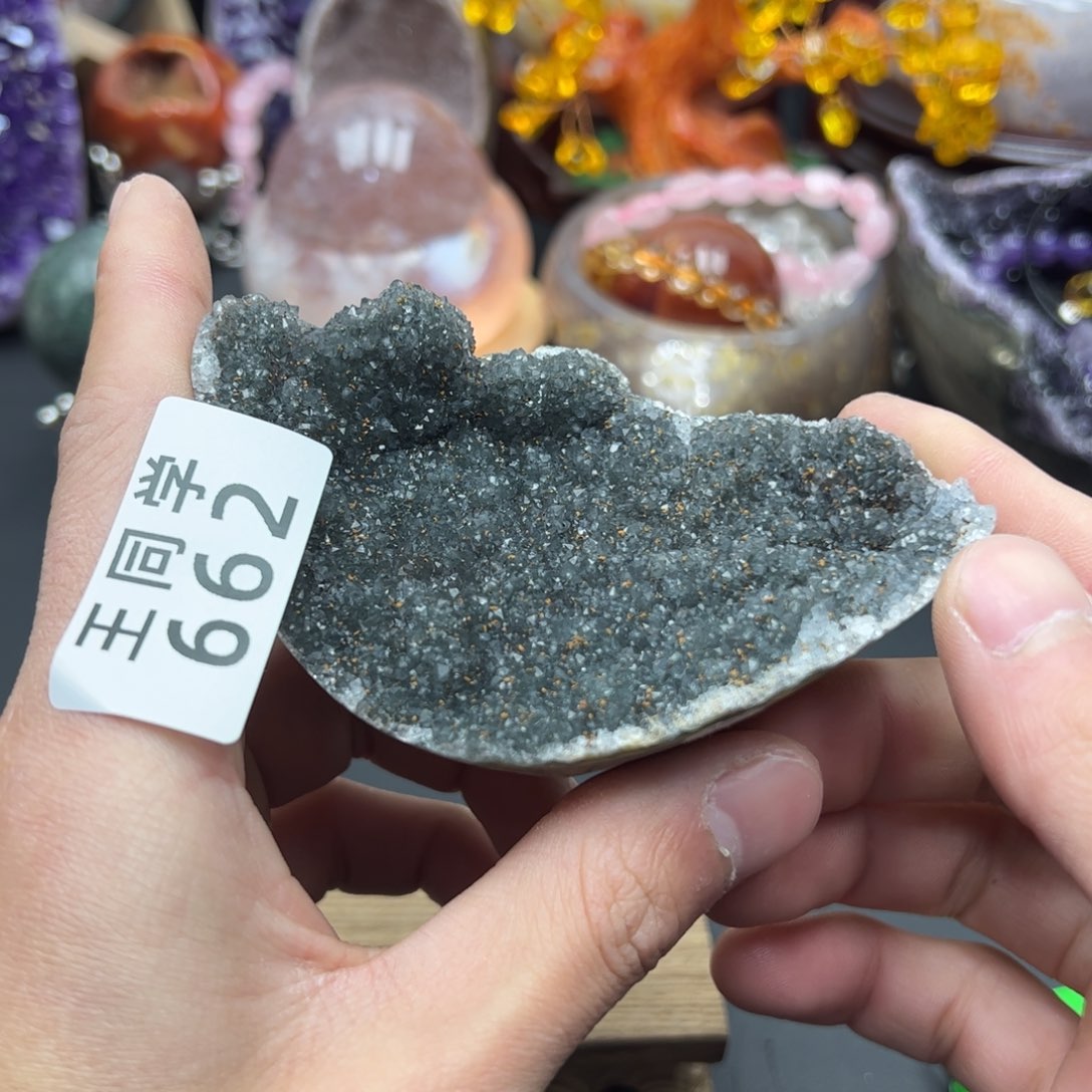 紫晶水晶摆件未镶嵌662