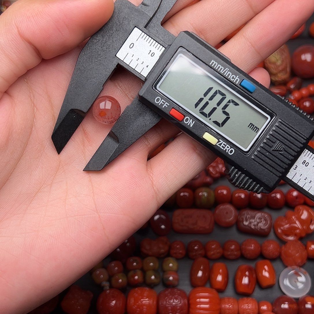 南红玛瑙未镶嵌圆珠