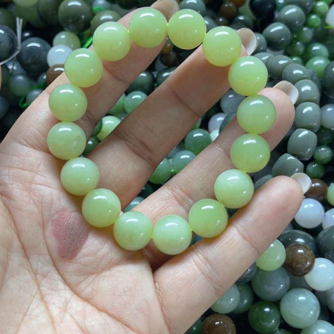 和田玉手链未镶嵌