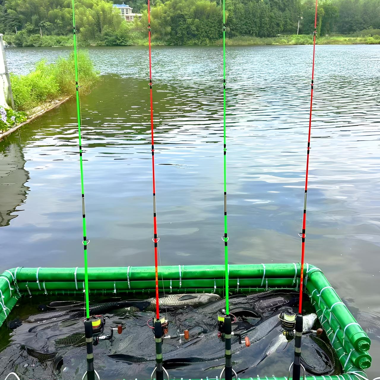 路亚 路滑 筏钓一体鱼竿（全套）