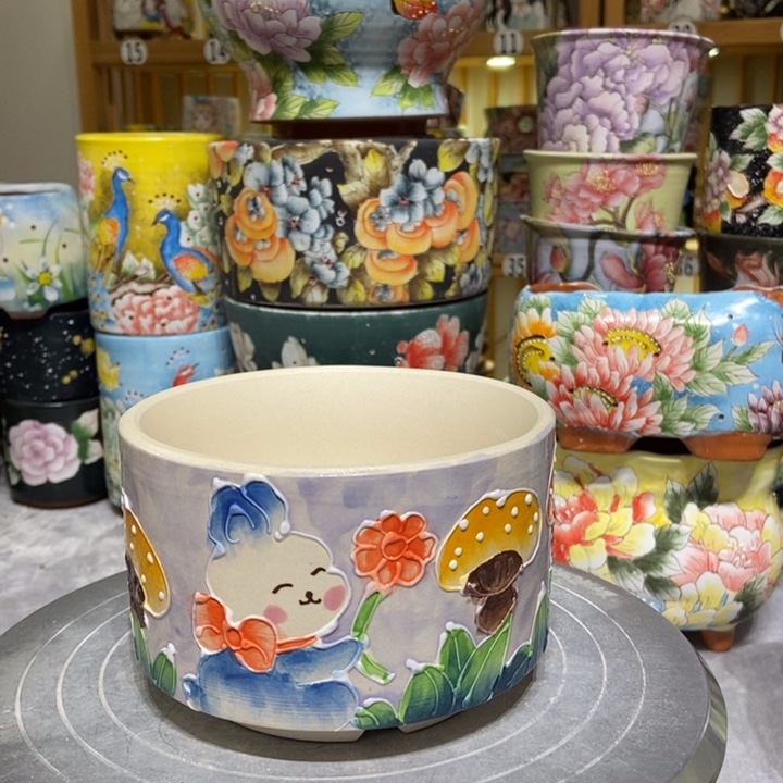 景德镇艺术手绘作品