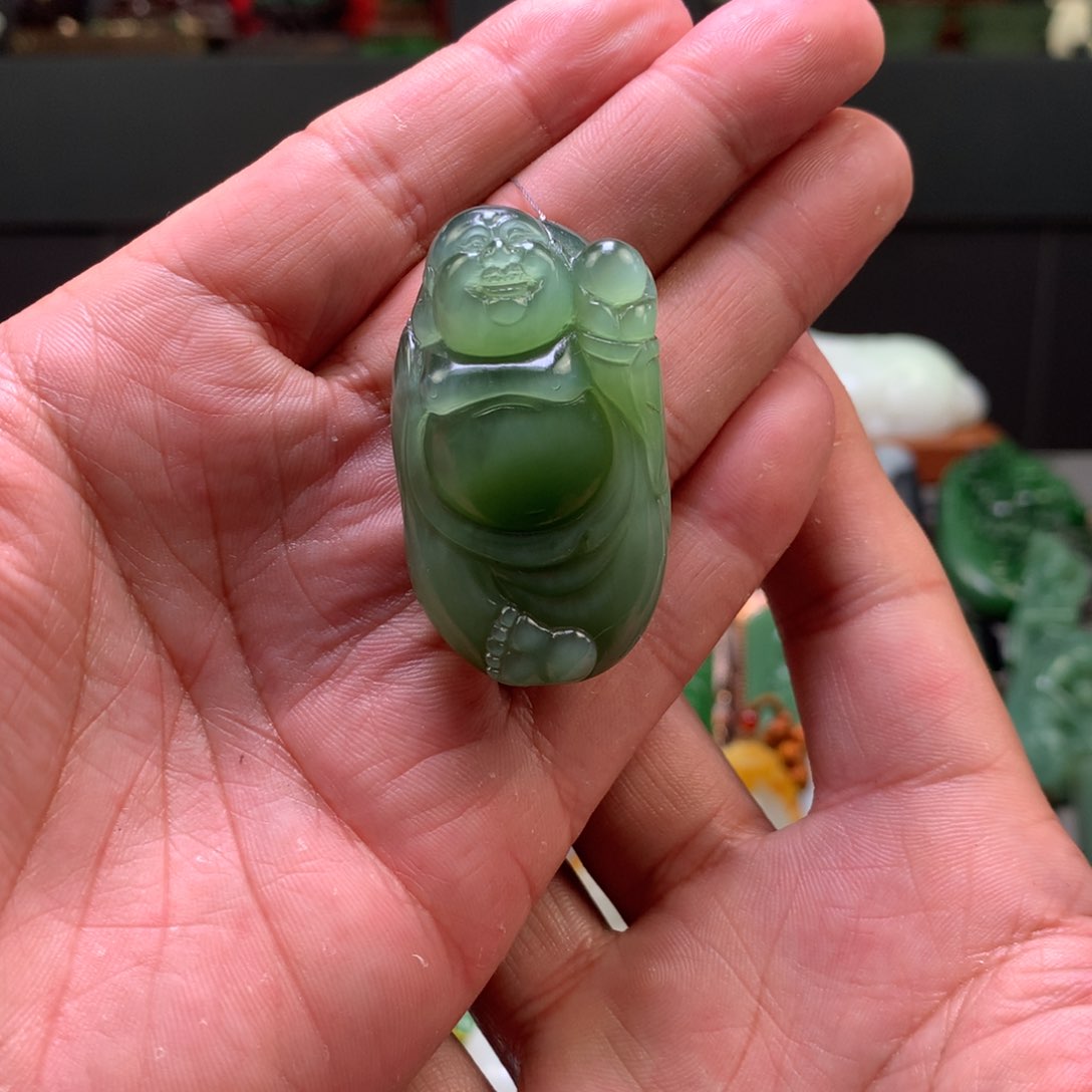 和田玉和田玉吊坠未镶嵌未镶嵌