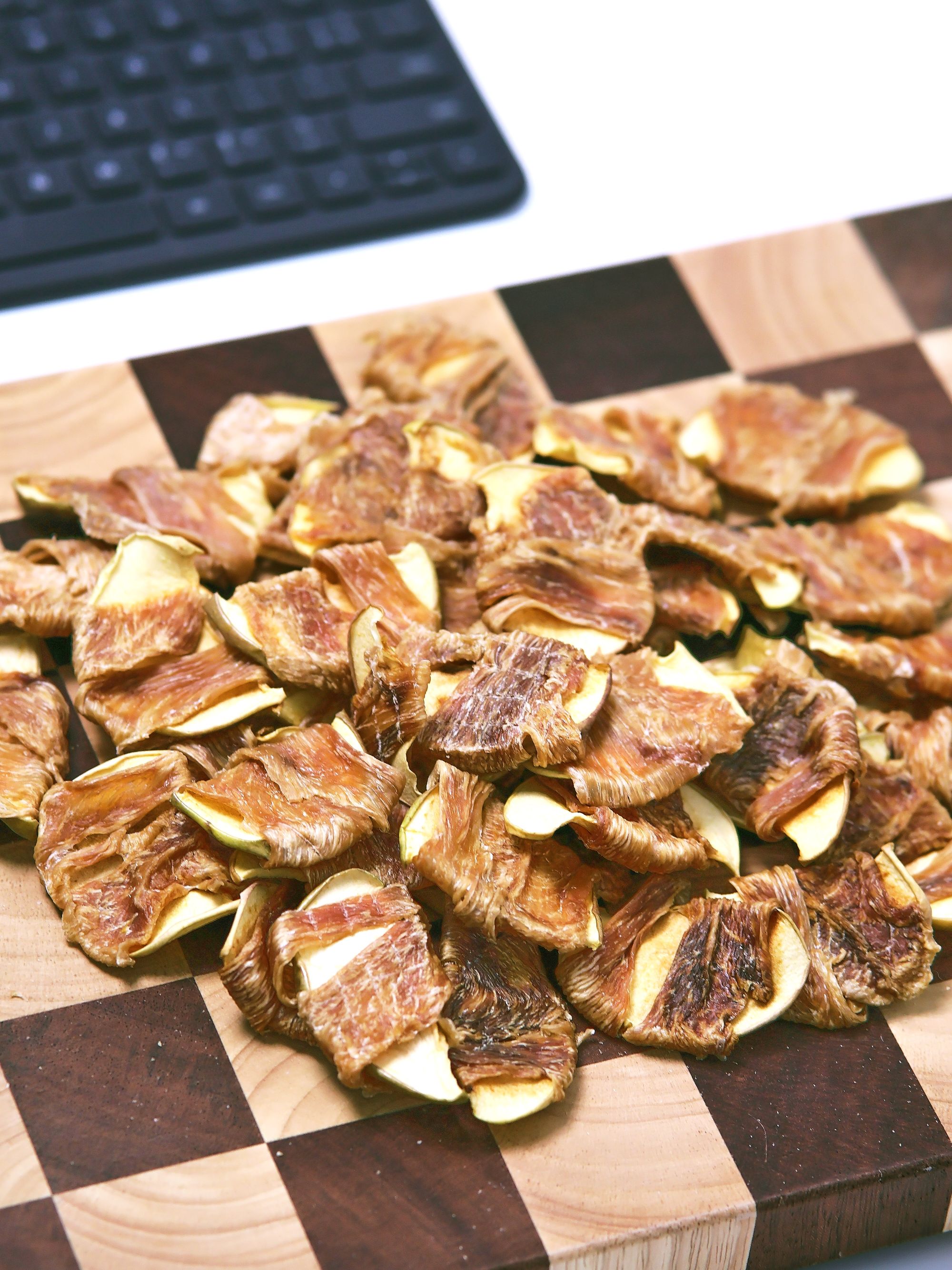 PangGou鸡肉绕苹果营养维c小中大型易消化口腔异味训练奖励