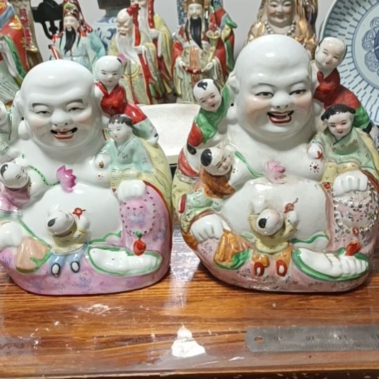 摆件陶青花陶瓷摆件粉彩陶瓷摆件粉彩陶瓷摆件粉彩