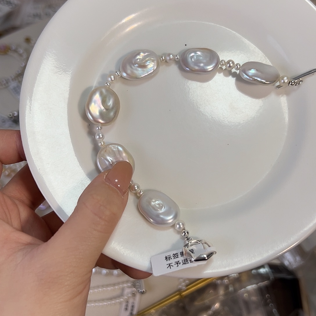 会***主设计款珠宝合金淡水珍珠