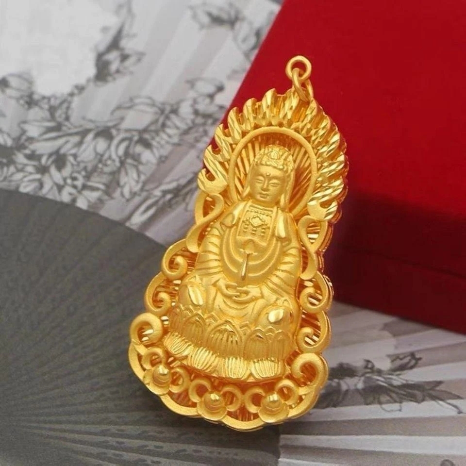 铜合金吊坠 男士观音吊坠（单独的吊坠哦）