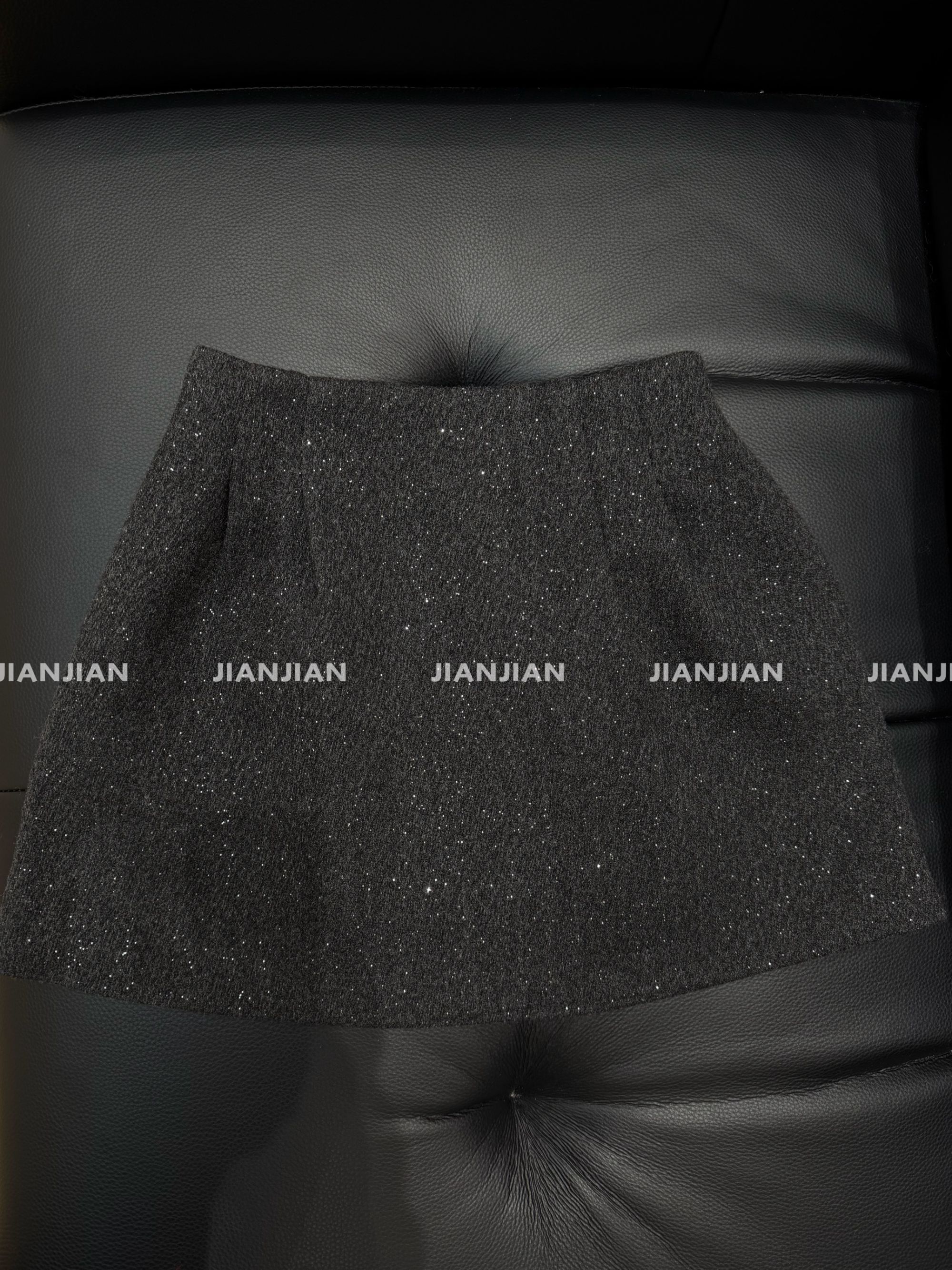 剪剪家【流星花苞】秋冬细闪高腰显瘦百搭减龄花苞裙A8872