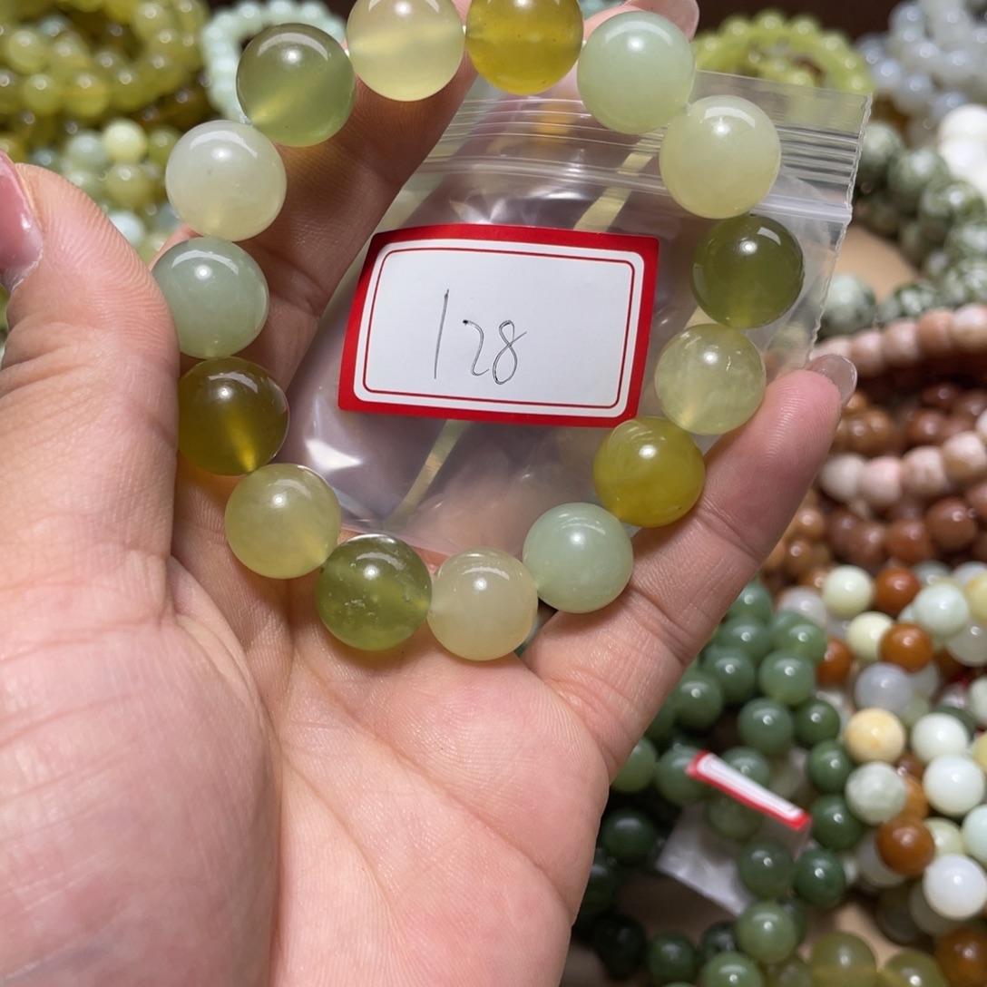 蛇纹石玉未镶嵌手串