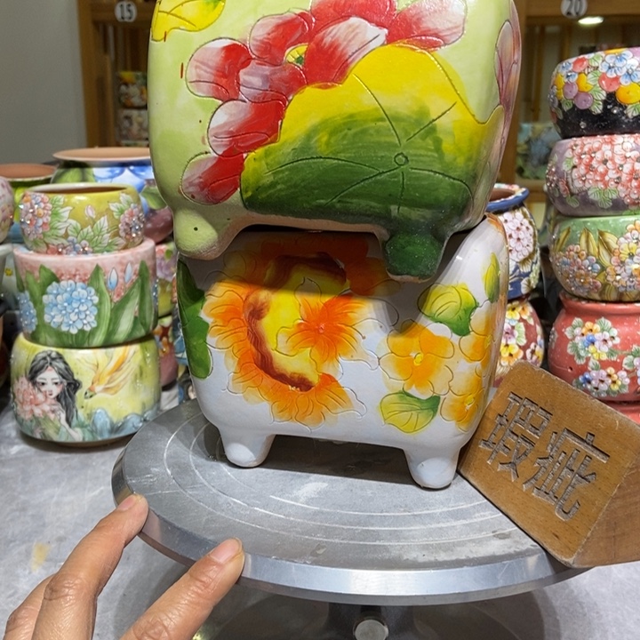 景德镇艺术手绘作品