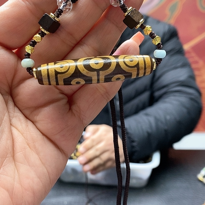 玛瑙/玉髓颈饰合金