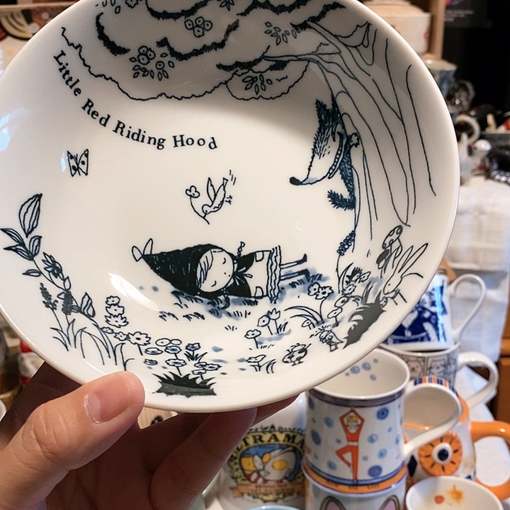 搪瓷加藤真治面碗