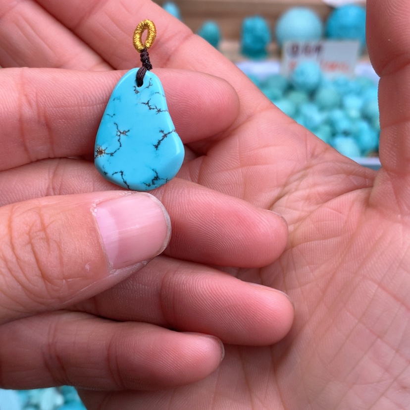 【闪购商品】绿松石吊坠未镶嵌用****5