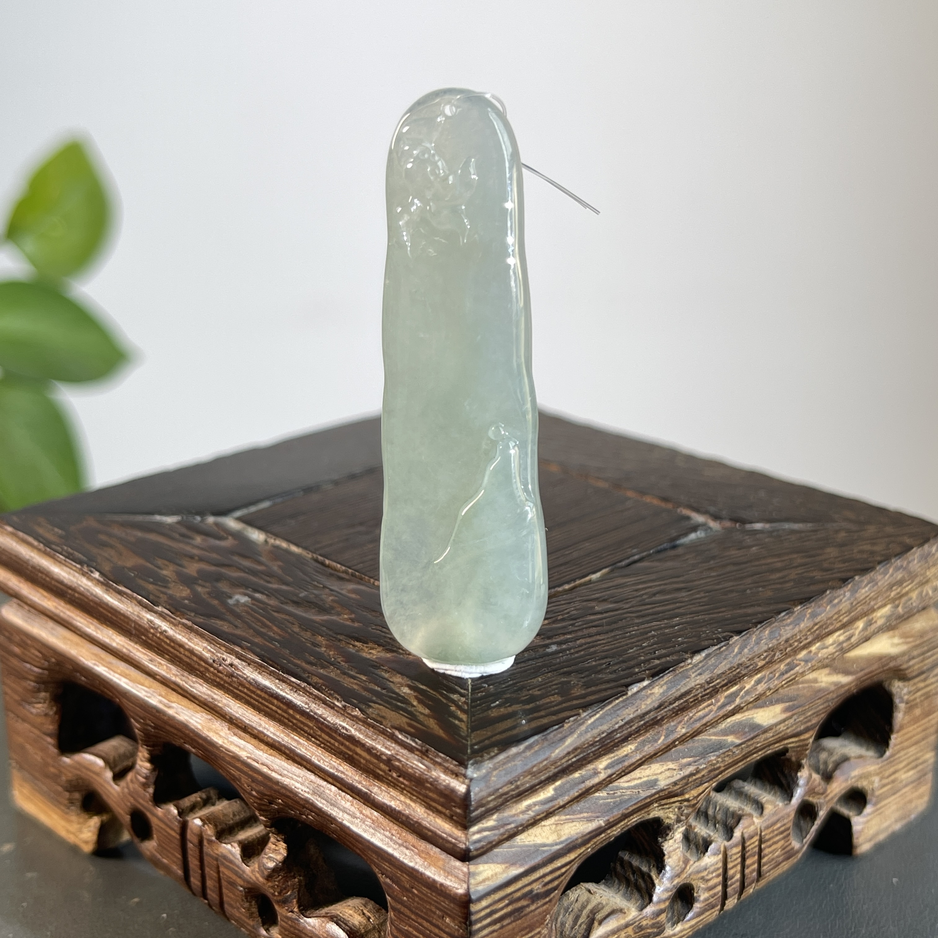 JSW28-81   天然缅甸翡翠A货  悟道