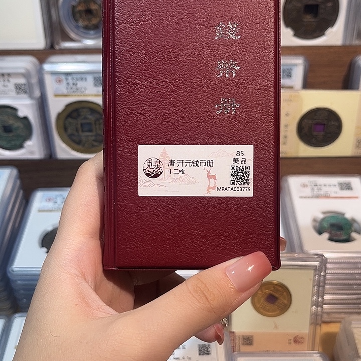 铜洛神 开元通宝钱币册 福利