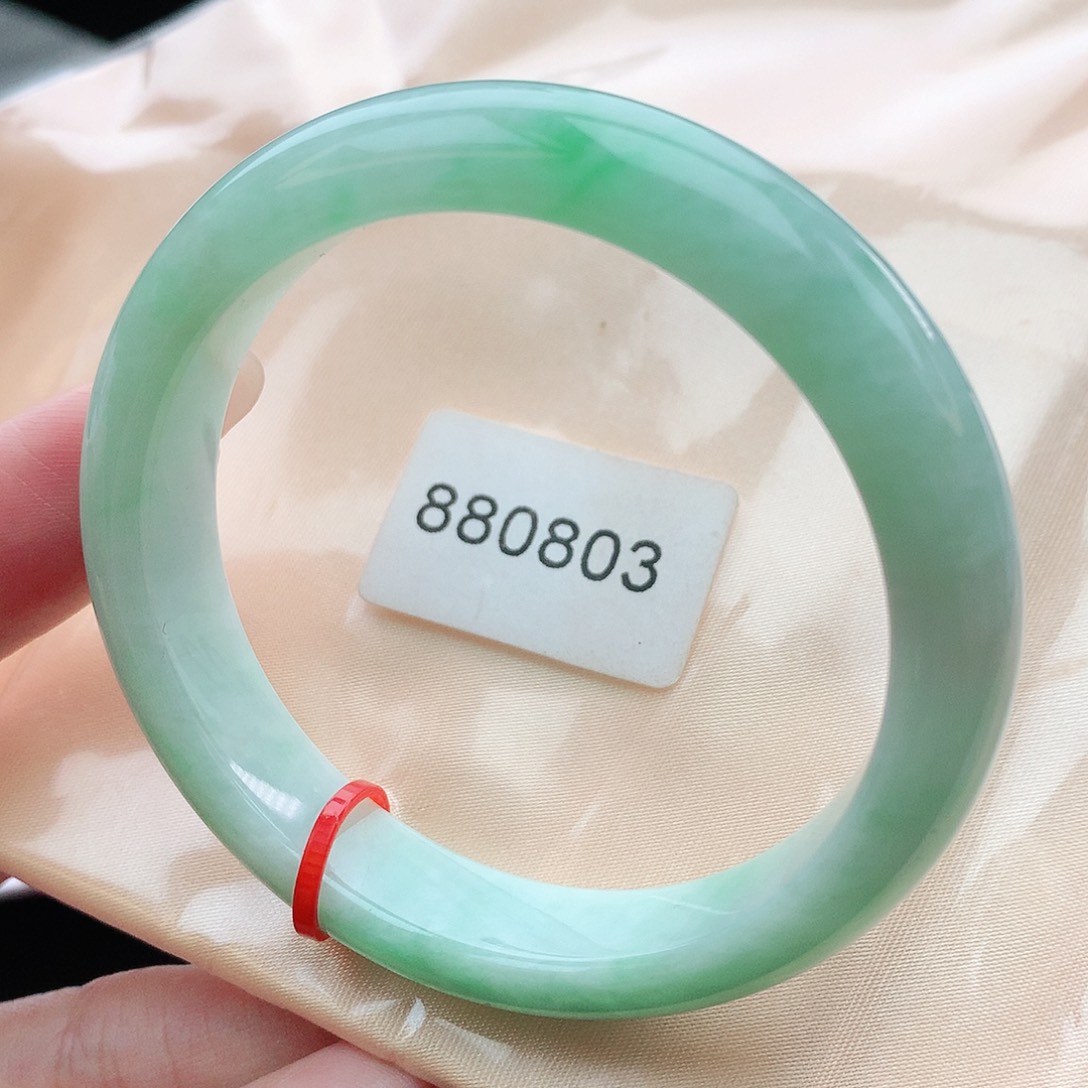 翡翠手镯未镶嵌54圈口880803