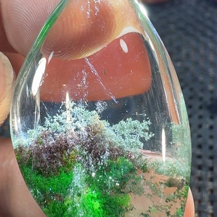 水晶吊坠(不含链)未镶嵌云****瓶