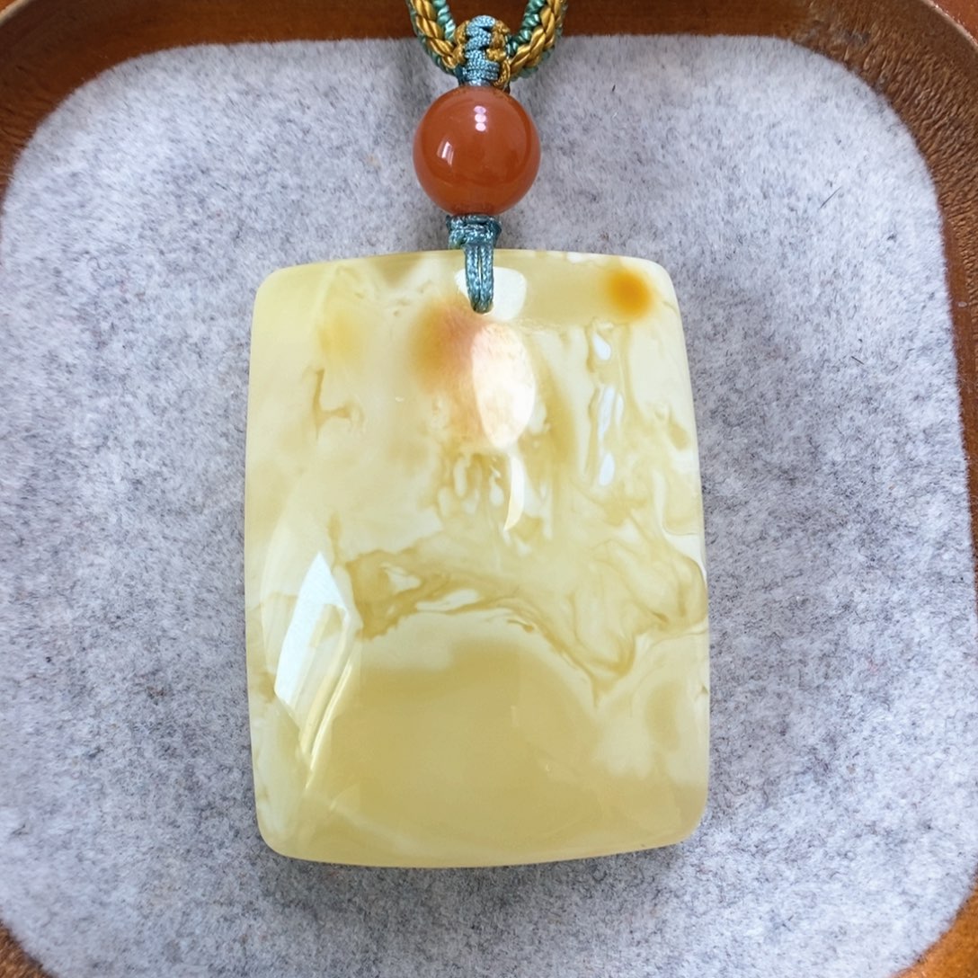 蜜蜡颈饰未镶嵌蜜蜡