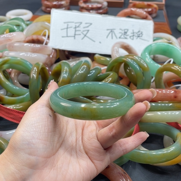 心***情石英质玉钛钢珠宝奇石60