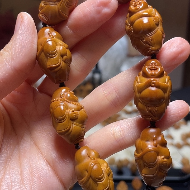 吊坠橄榄核小金条