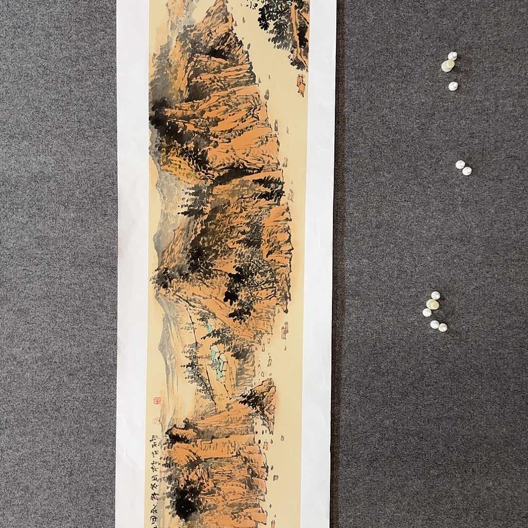 国画杜浩老师手绘作品