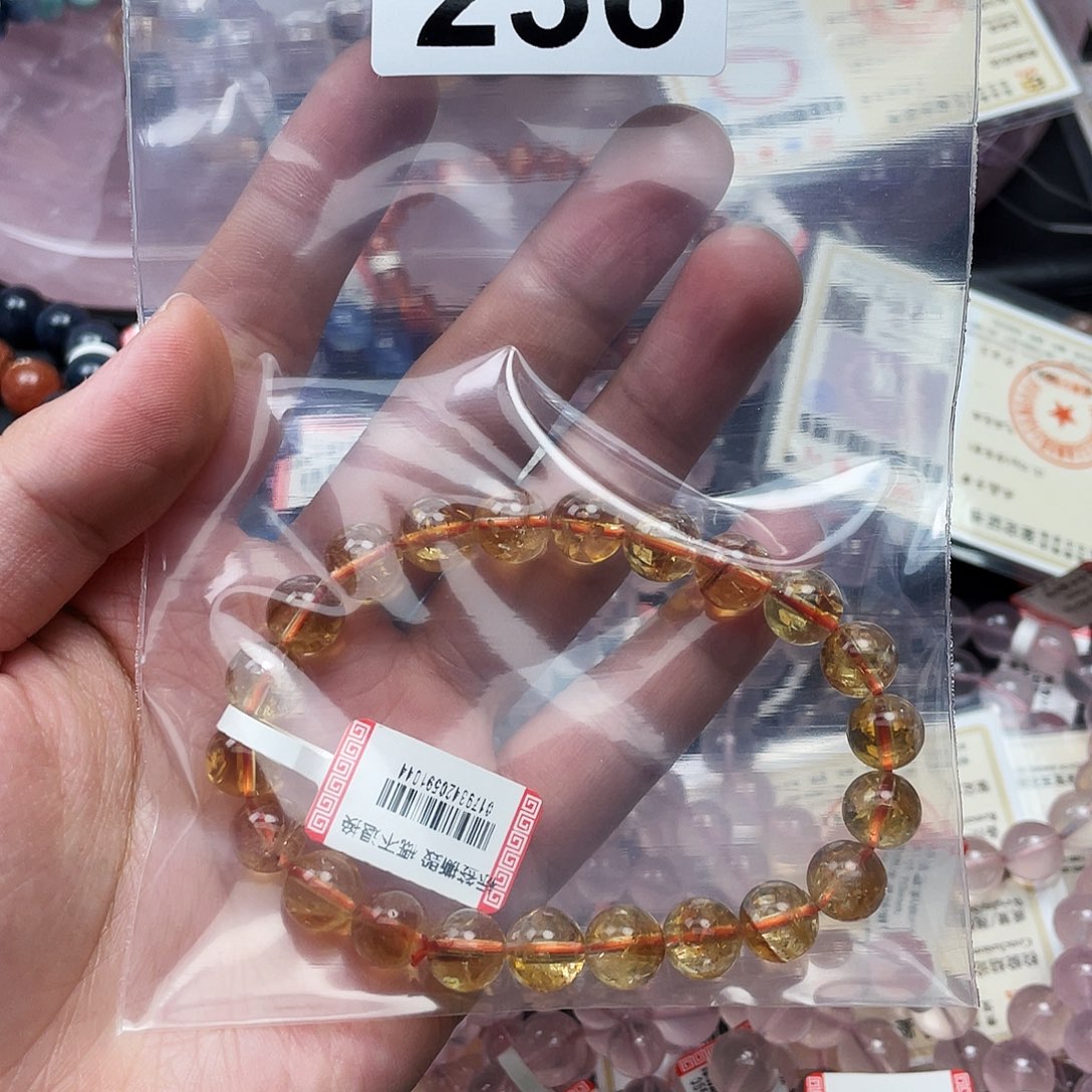 水晶未镶嵌手链236a