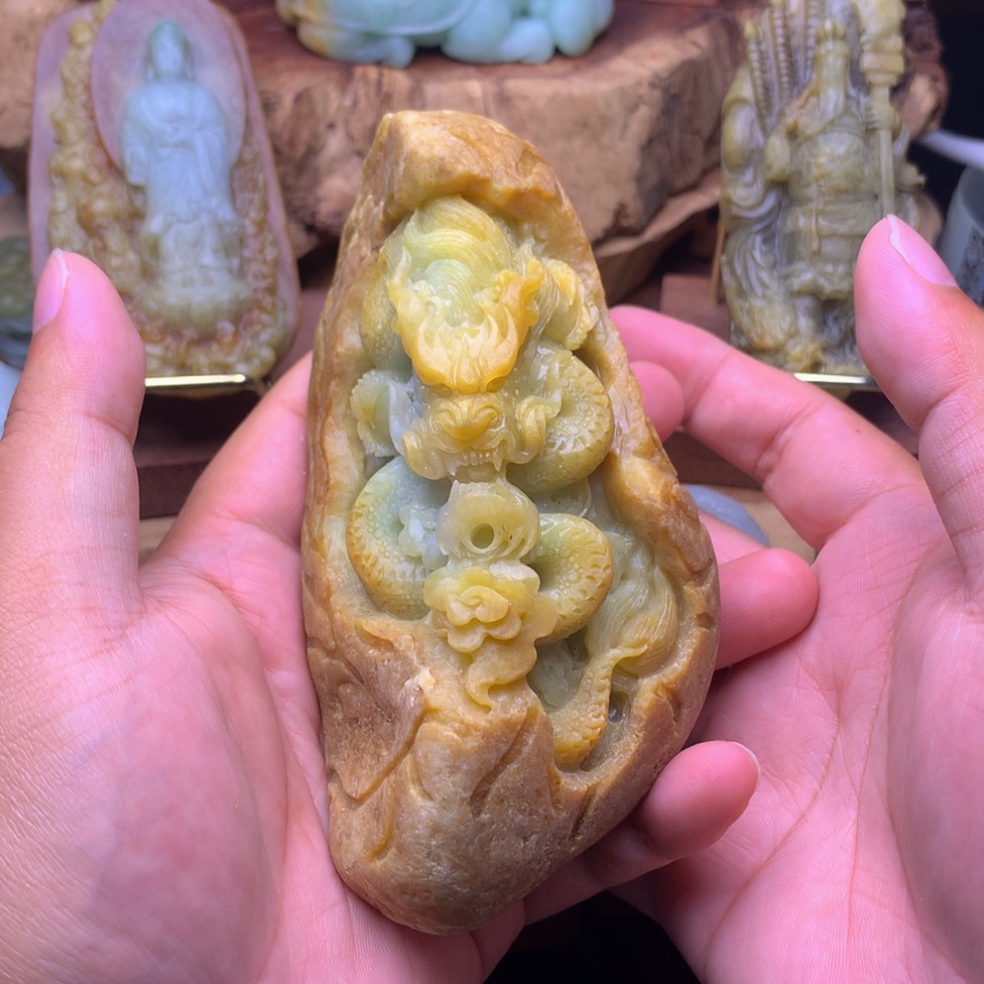 打***的定制翡翠未镶嵌翡翠