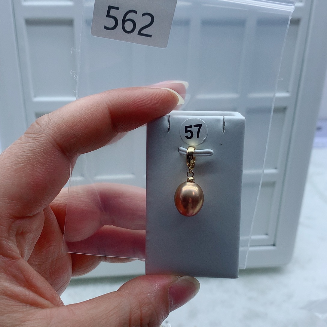 淡水珍珠合金吊坠(不含链)