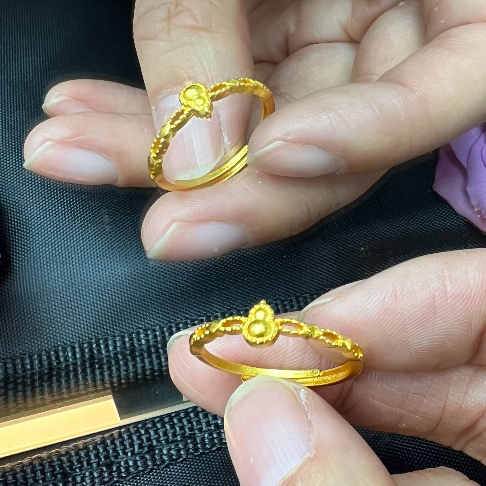 【丁老头甄选】开口小葫芦戒指4053