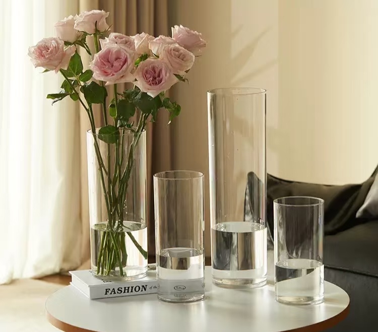 亚克力花瓶透明高级花瓶，鲜花保鲜剂【不参与凑单】