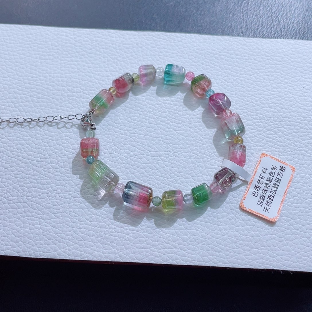 手链碧玺未镶嵌碧玺手链