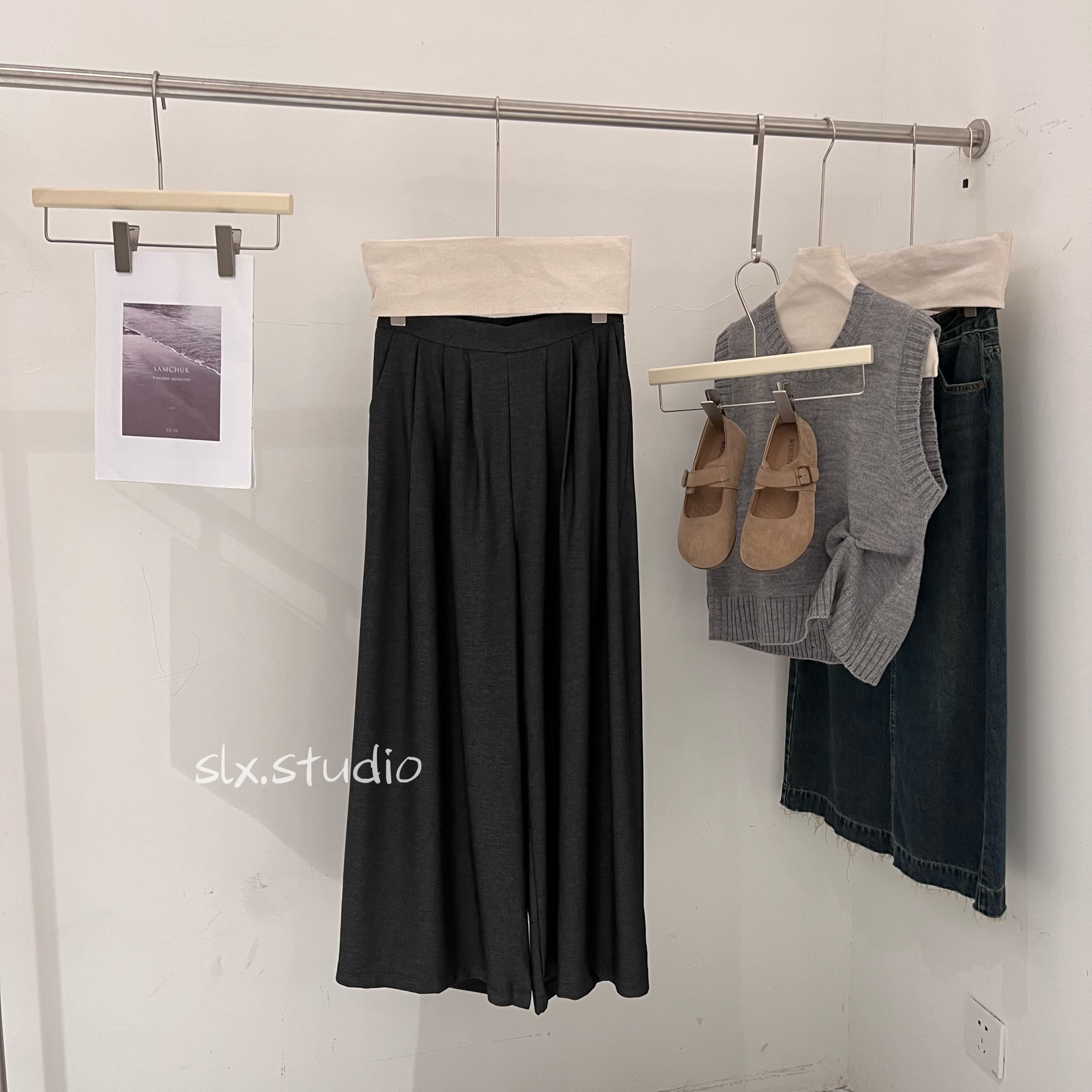 slx@ 61030  阔腿裤