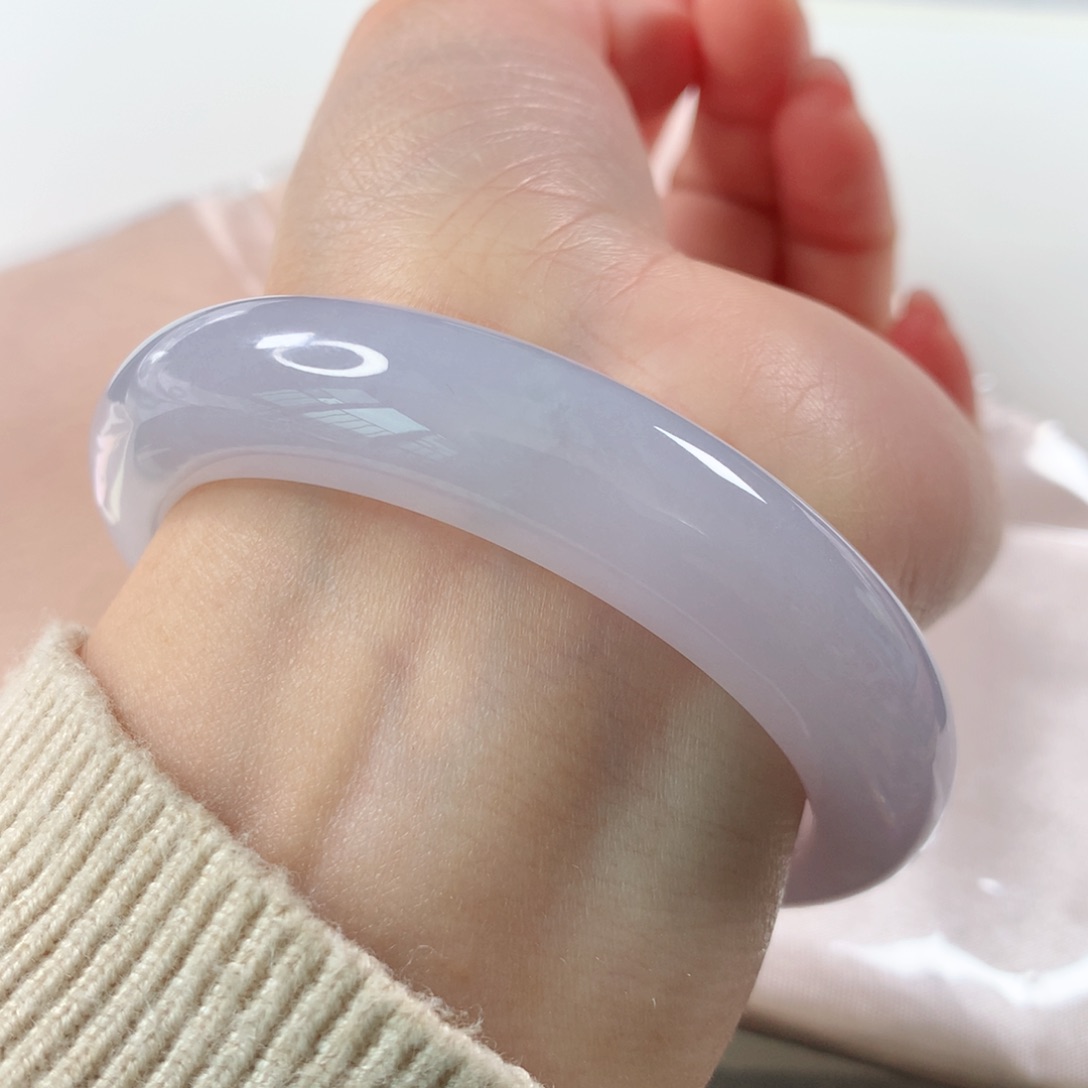 未镶嵌手镯翡翠 正圈242⭐⭐⭐⭐⭐强烈推荐