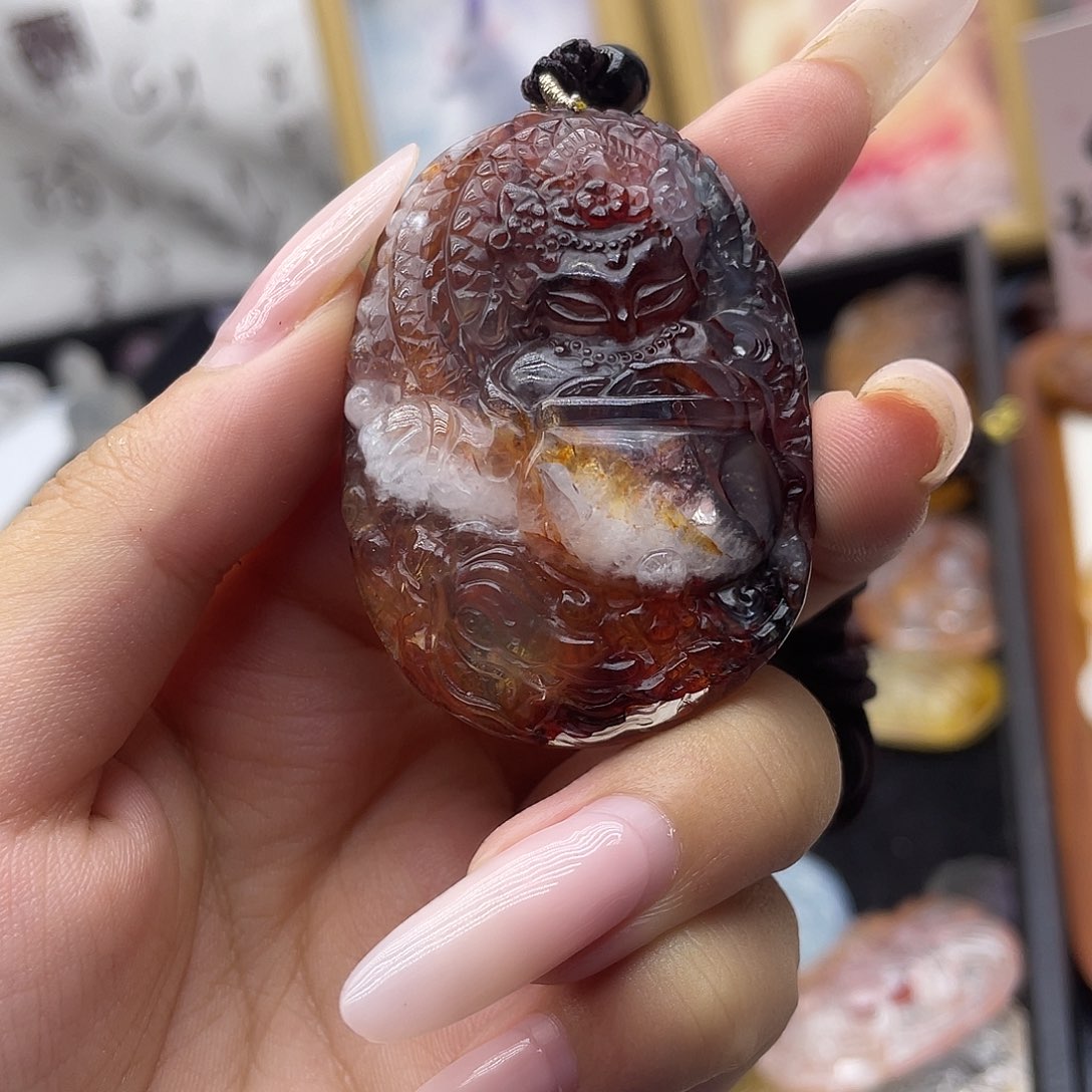 颈饰未镶嵌水晶天然