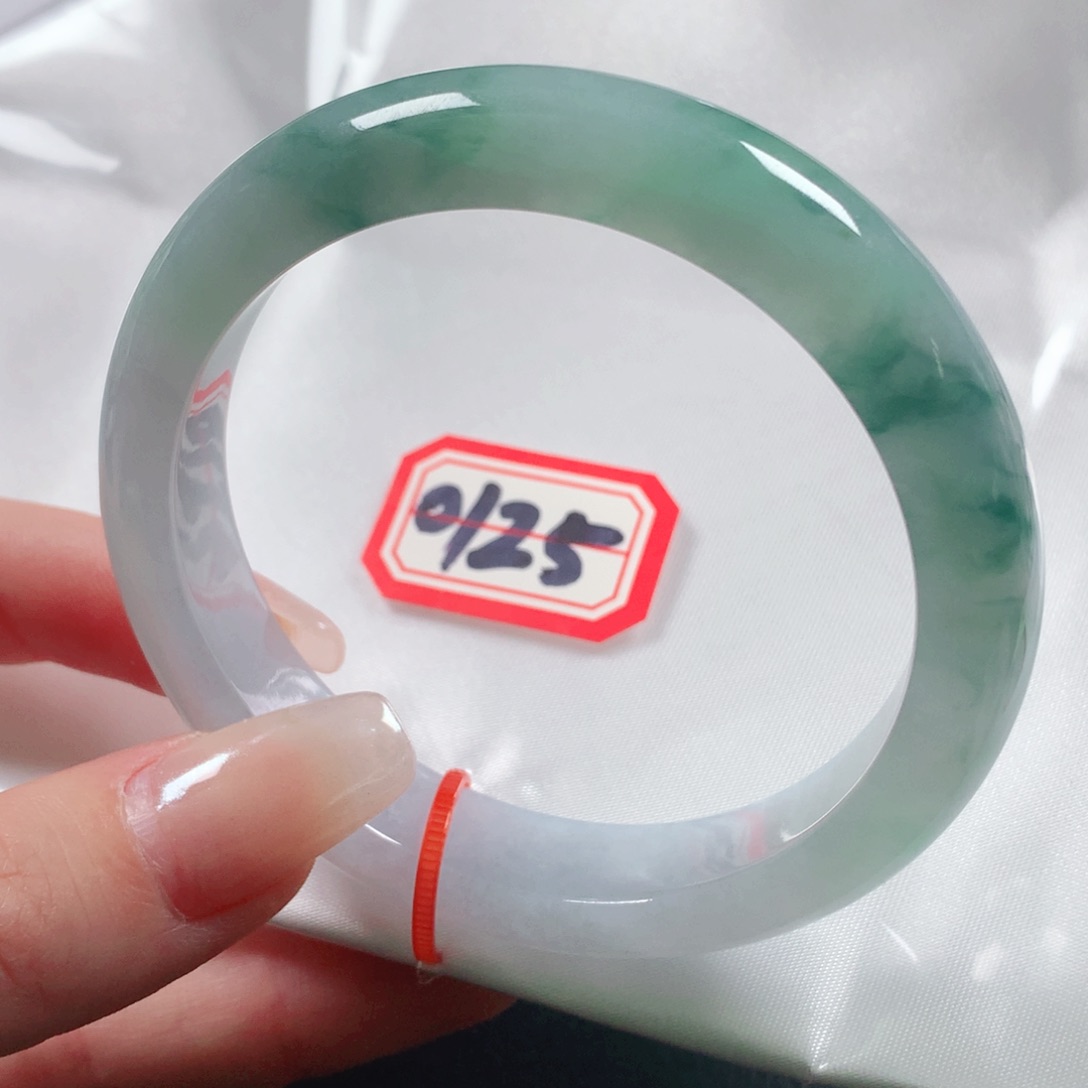 未镶嵌手镯翡翠天然翡翠手镯0125