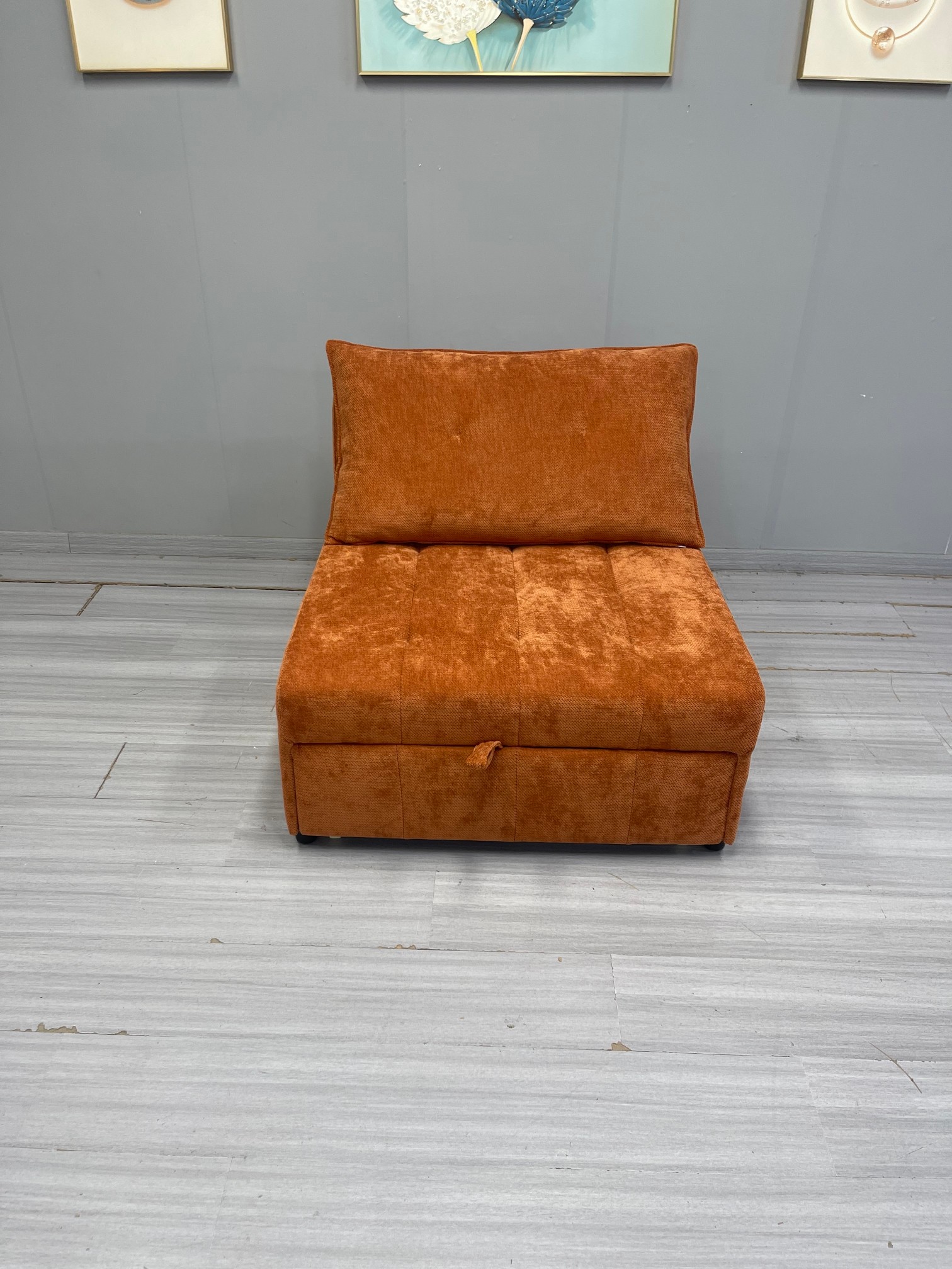 多功能沙发床现代简约轻奢阳台式小沙发可伸缩折叠可定制沙发单位