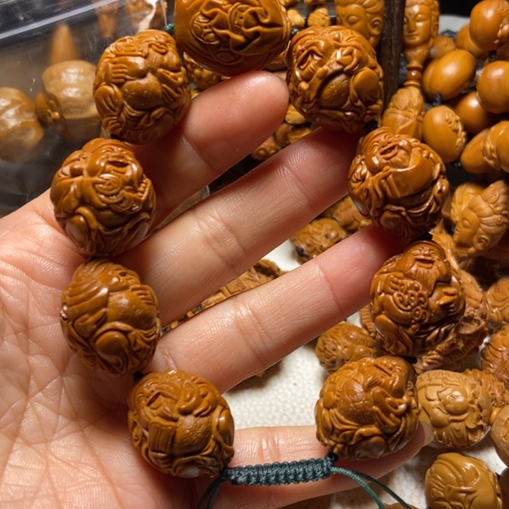 【闪购商品】橄榄核手串/手链八方财神