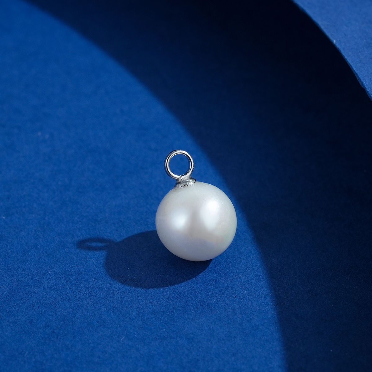 CLY009浅棠10-11mm S925银淡水珍珠吊坠