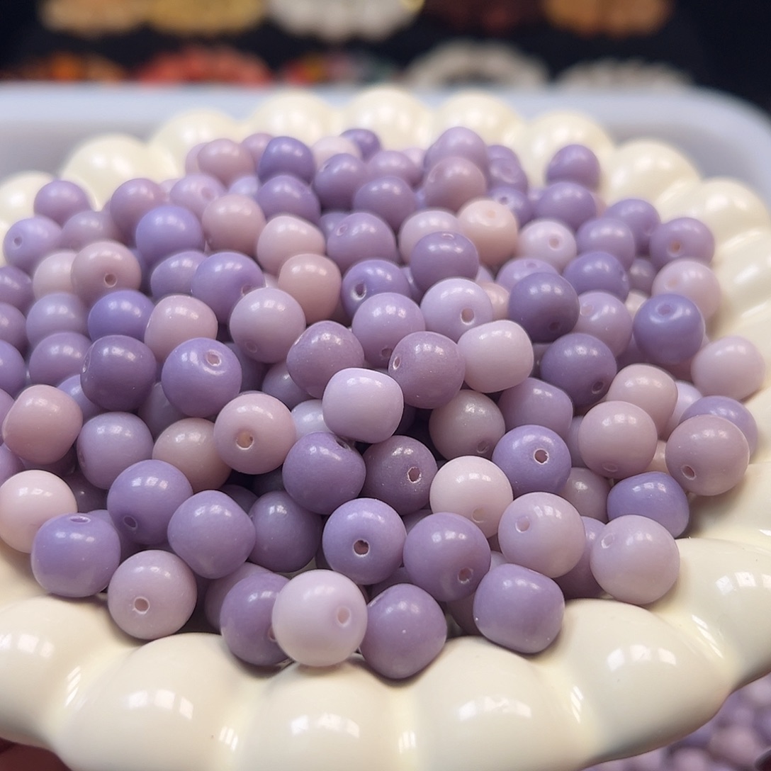 手串菩提根/象牙果卡10紫芋泥苹果120颗