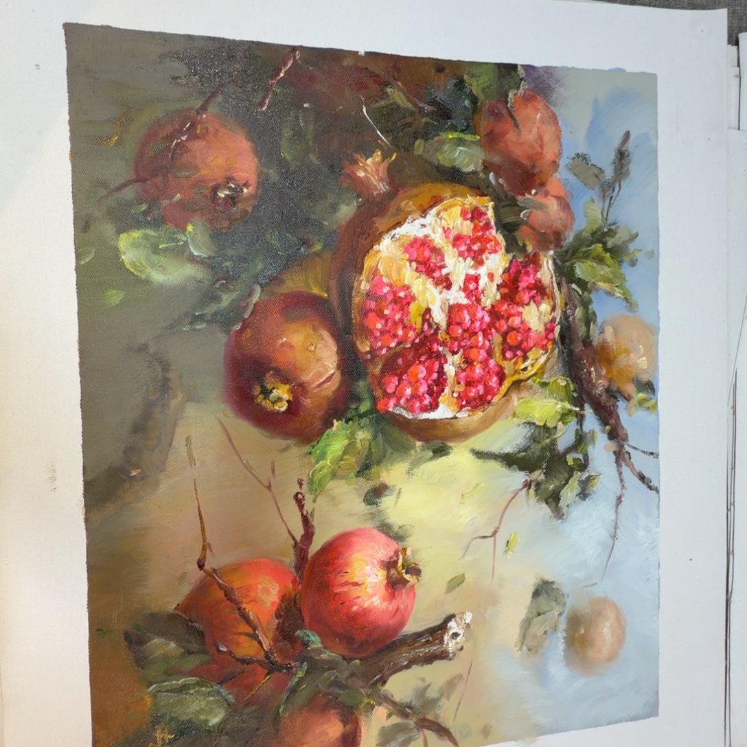 油画加油加油加油努力加油努力加油