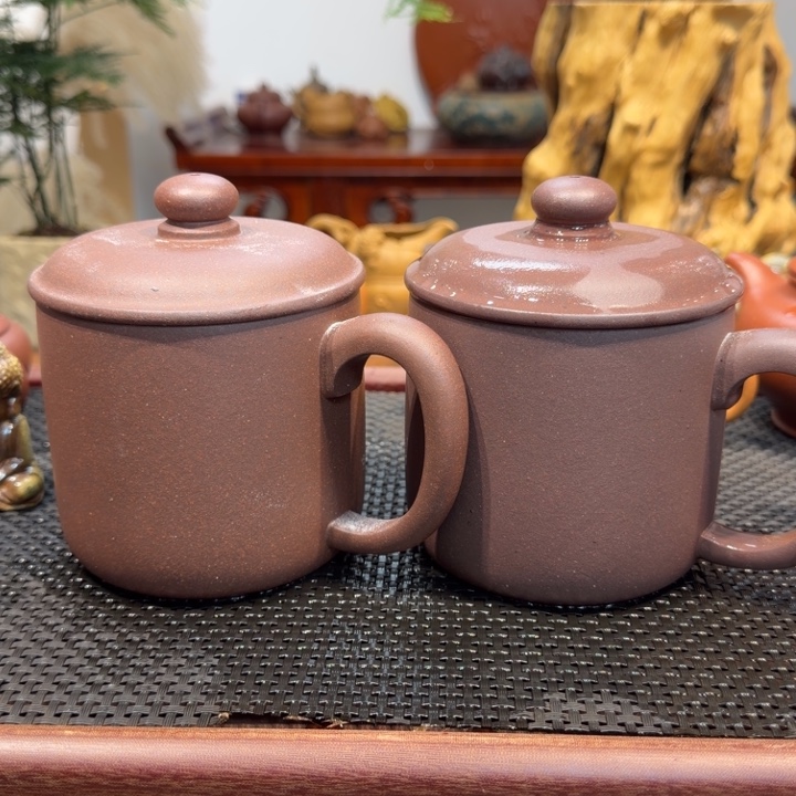 紫砂茶壶底槽清盖杯500cc福利