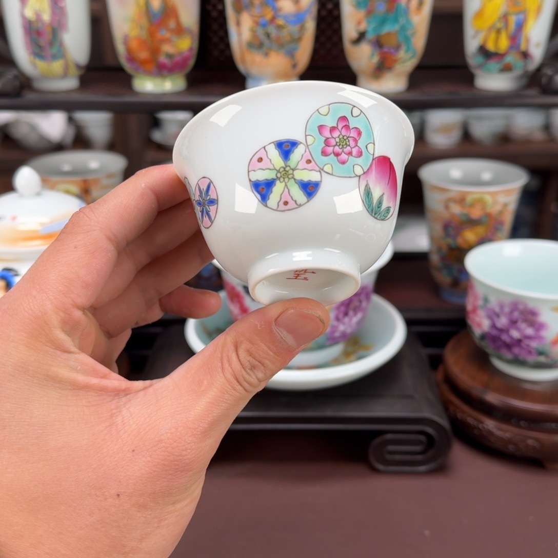 杯景德镇陶瓷艺术家作品欣赏